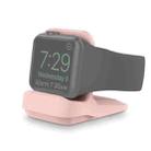 Silicone Charging Holder for Apple Watch(Pink) - 1