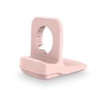Silicone Charging Holder for Apple Watch(Pink) - 3