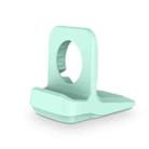Silicone Charging Holder for Apple Watch(Mint Green) - 3