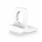 Silicone Charging Holder for Apple Watch(White) - 3