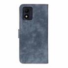 For Alcatel 1B 2022 Antelope Texture Magnetic Buckle Leather Phone Case(Blue) - 3