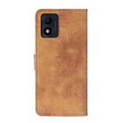 For Alcatel 1B 2022 Antelope Texture Magnetic Buckle Leather Phone Case(Brown) - 3