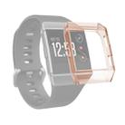 For Fitbit Ionic Full Coverage TPU Watch Case(Transparent Orange) - 1