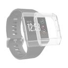 For Fitbit Ionic Full Coverage TPU Watch Case(Transparent White) - 1