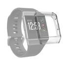 For Fitbit Ionic Full Coverage TPU Watch Case(Transparent Grey) - 1