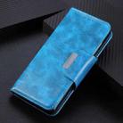 For OPPO Reno7 4G Global/F21 Pro 4G Crazy Horse Texture Magnetic Buckle Leather Phone Case(Blue) - 7