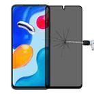 Full Cover Anti-peeping Tempered Glass Film For Xiaomi Redmi Note 11S / Note 11 SE India - 1