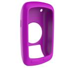 For Garmin Edge 800 & 810 Stopwatch Silicone Case(Purple) - 1