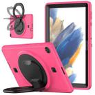 For Huawei Matepad T 10 / T 10S Black Shockproof TPU + PC Tablet Case(Rose Red) - 1