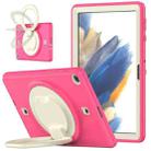 For Huawei Matepad T 10 / T 10S Beige Shockproof TPU + PC Tablet Case(Rose Red) - 1