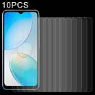 10 PCS 0.26mm 9H 2.5D Tempered Glass Film For Infinix Hot 12 - 1