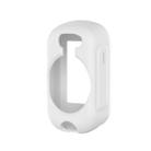 For Garmin Edge 130 Stopwatch Silicone Case(White) - 1