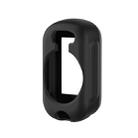 For Garmin Edge 130 Stopwatch Silicone Case(Black) - 1