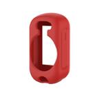 For Garmin Edge 130 Stopwatch Silicone Case(Red) - 1