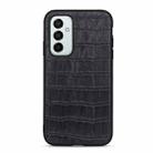 For Samsung Galaxy M23 / F23 5G Crocodile Texture Genuine Leather Phone Case(Black) - 1