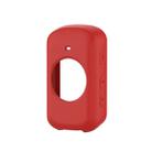 For Garmin Edge 530 Stopwatch Silicone Case(Red) - 1