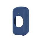 For Garmin Edge 530 Stopwatch Silicone Case(Navy Blue) - 1