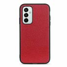 For Samsung Galaxy M23 / F23 5G Litchi Texture Genuine Leather Phone Case(Red) - 1