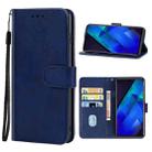 For Infinix Note 12 / G88 Leather Phone Case (Blue) - 1