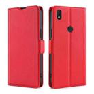 For Alcatel Axel / Lumos Ultra-thin Voltage Side Buckle PU + TPU Leather Phone Case(Red) - 1