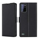 For Oukitel C25 Ultra-thin Voltage Side Buckle PU + TPU Leather Phone Case(Black) - 1