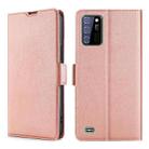 For Oukitel C25 Ultra-thin Voltage Side Buckle PU + TPU Leather Phone Case(Rose Gold) - 1