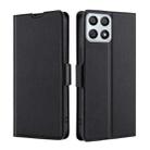 For Honor X30i Ultra-thin Voltage Side Buckle Flip Leather Case(Black) - 1