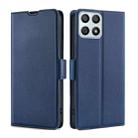 For Honor X30i Ultra-thin Voltage Side Buckle Flip Leather Case(Blue) - 1