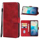 For vivo Y71t Leather Phone Case(Red) - 1