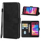 For BLU View 2 B130DL Leather Phone Case(Black) - 1