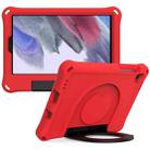 For Samsung Galaxy Tab A7 Lite EVA Handle Holder Tablet Case(Red) - 1