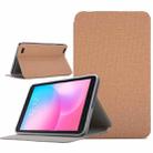 For Teclast P80 / P80X Holder Flip Leather Tablet Case(Brown) - 1
