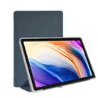 For Teclast T40 Pro 3-Fold Holder Flip Leather Tablet Case(Grey) - 1