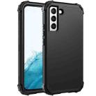 For Samsung Galaxy S22 5G PC + Silicone Phone Case(Black) - 1