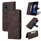 For Xiaomi Redmi K40S AZNS Dream II Skin Feel Horizontal Flip Leather Case(Coffee) - 1