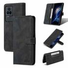 For Xiaomi Redmi K50/K50 Pro AZNS Dream II Skin Feel Horizontal Flip Leather Case(Black) - 1