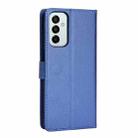 For Samsung Galaxy M23 5G Diamond Texture Leather Phone Case(Blue) - 3