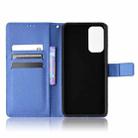 For Samsung Galaxy M23 5G Diamond Texture Leather Phone Case(Blue) - 4