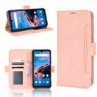 For Umidigi Bison X10G / X10G NFC Skin Feel Calf Pattern Leather Phone Case(Pink) - 1