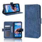 For Umidigi Bison X10G / X10G NFC Skin Feel Calf Pattern Leather Phone Case(Blue) - 1