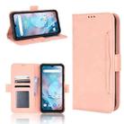 For Umidigi Bison X10S / X10S NFC Skin Feel Calf Pattern Leather Phone Case(Pink) - 1