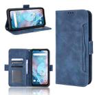 For Umidigi Bison X10S / X10S NFC Skin Feel Calf Pattern Leather Phone Case(Blue) - 1