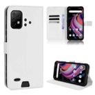 For Umidigi Bison GT2 5G / GT2 Pro 5G Diamond Texture Leather Phone Case(White) - 1