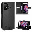 For Umidigi Bison GT2 5G / GT2 Pro 5G Diamond Texture Leather Phone Case(Black) - 1