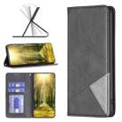 For Sony Xperia 10 III Prismatic Invisible Magnetic Leather Phone Case(Black) - 1