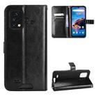 For Umidigi Bison X10G / X10G NFC Crazy Horse Texture Horizontal Flip Phone Leather Case(Black) - 1