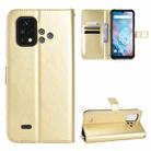 For Umidigi Bison X10S / X10S NFC Crazy Horse Texture Horizontal Flip Phone Leather Case(Gold) - 1