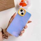For iPhone 12 Pro Max Laser Crocodile Pattern Phone Case(Yellow) - 1