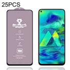 25 PCS 9H HD Alumina Tempered Glass Film For Samsung Galaxy M40s - 1