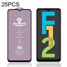 25 PCS 9H HD Alumina Tempered Glass Film For Samsung Galaxy F12 - 1